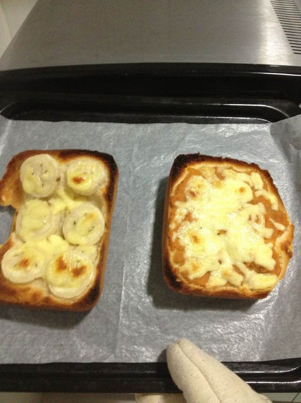 北海道土司版的披萨