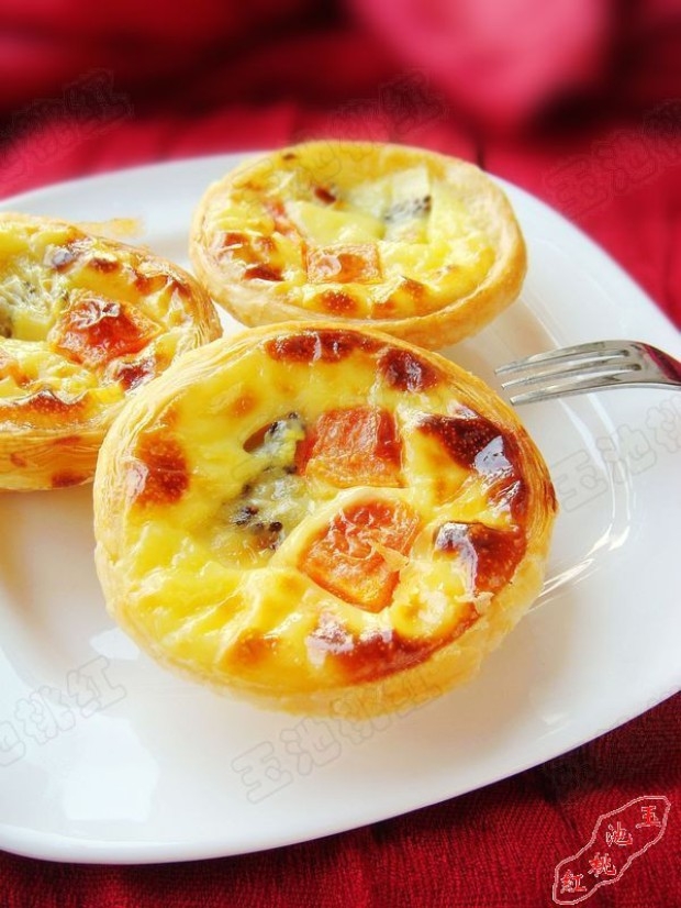 猕猴桃木瓜蛋挞