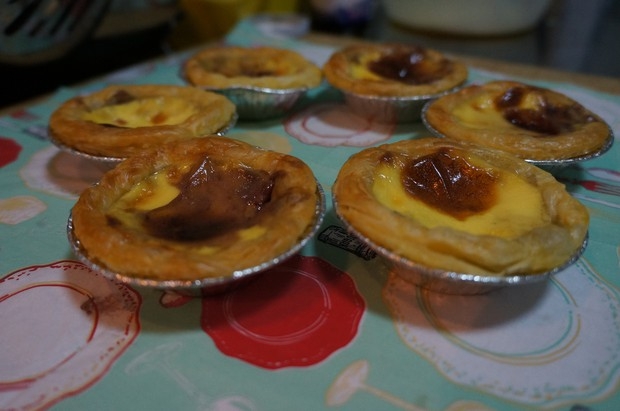 懒人版蓝莓葡式蛋挞