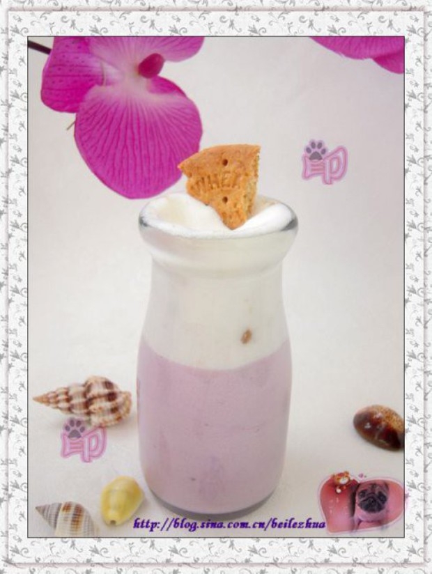 蓝莓酸奶慕斯杯