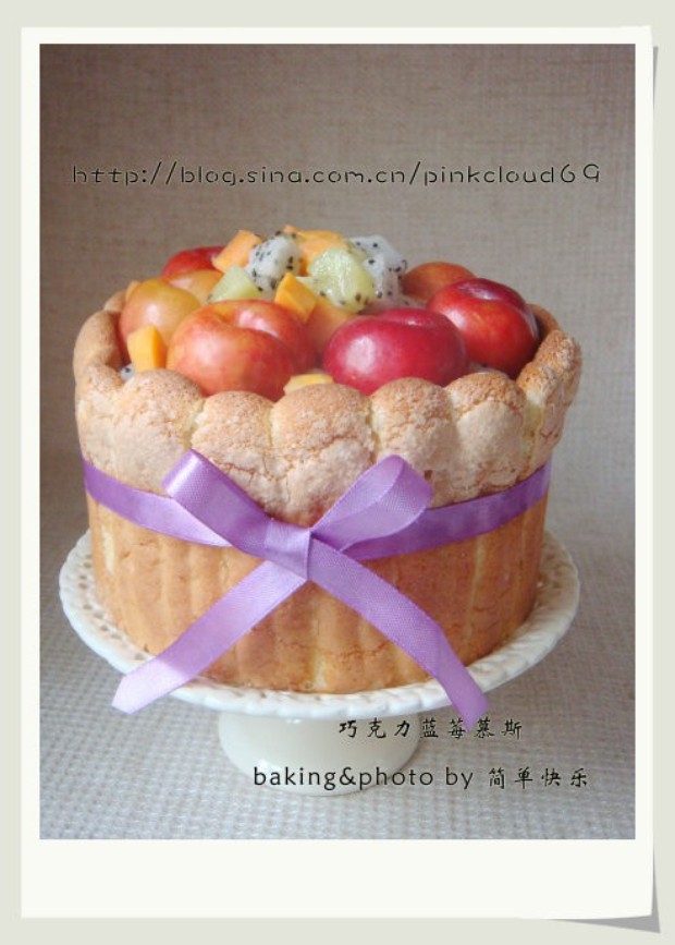 巧克力蓝莓慕斯