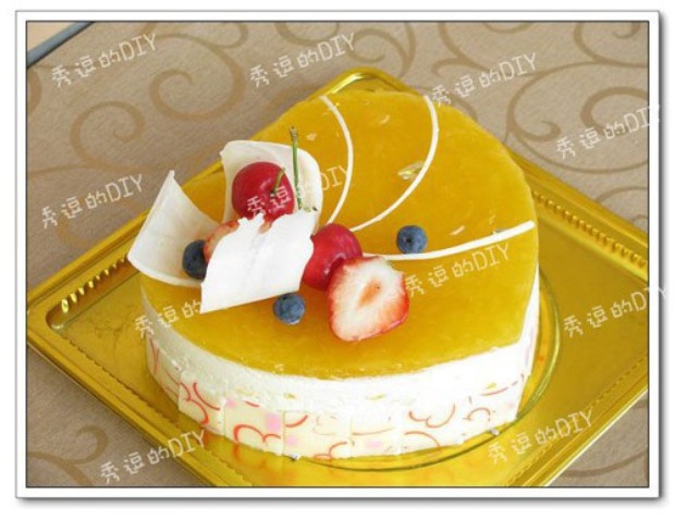 香橙酸奶慕斯3号