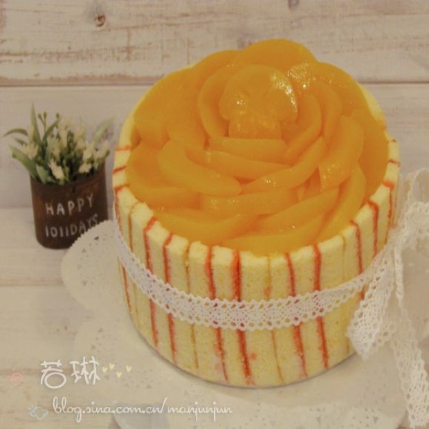 蜜桃巧克力慕斯