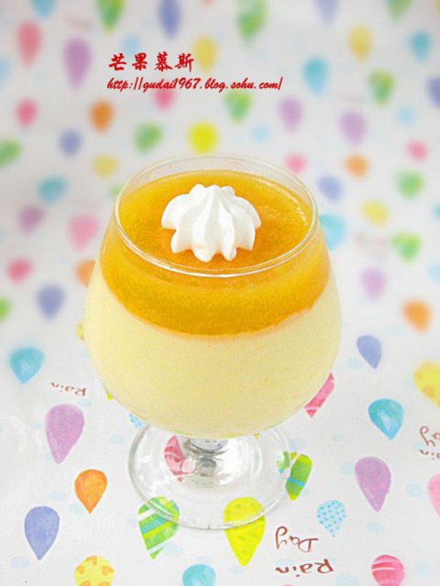 芒果慕斯（无饼底）