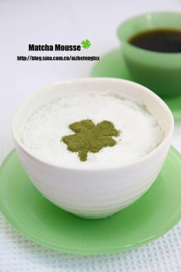 抹茶慕司杯