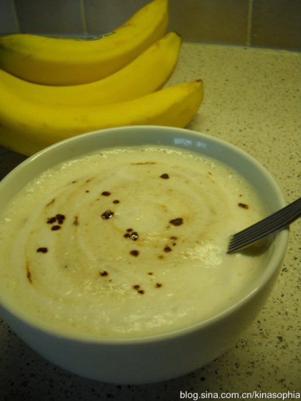 香蕉可可慕斯