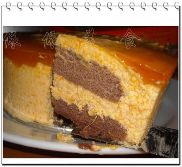 南瓜慕斯蛋糕