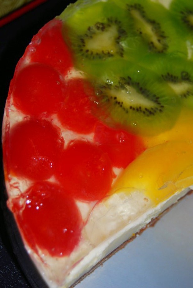 黑巧克力橙味慕司水晶冻蛋糕