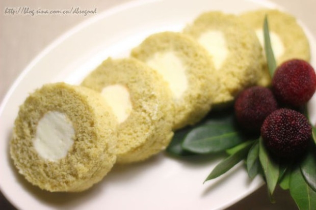 榴莲慕斯抹茶蛋糕圈