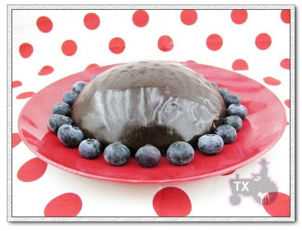 巧克力蓝莓慕斯Bomba