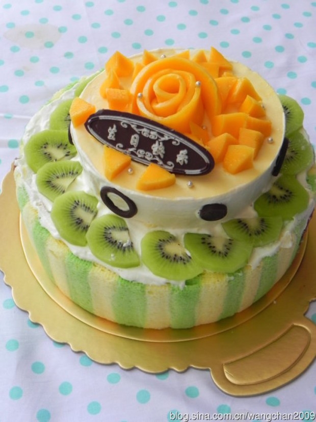 巧克力芒果双层慕斯