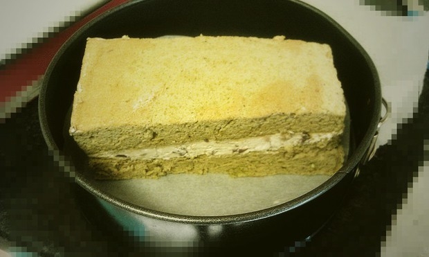 紅豆綠茶慕斯蛋糕