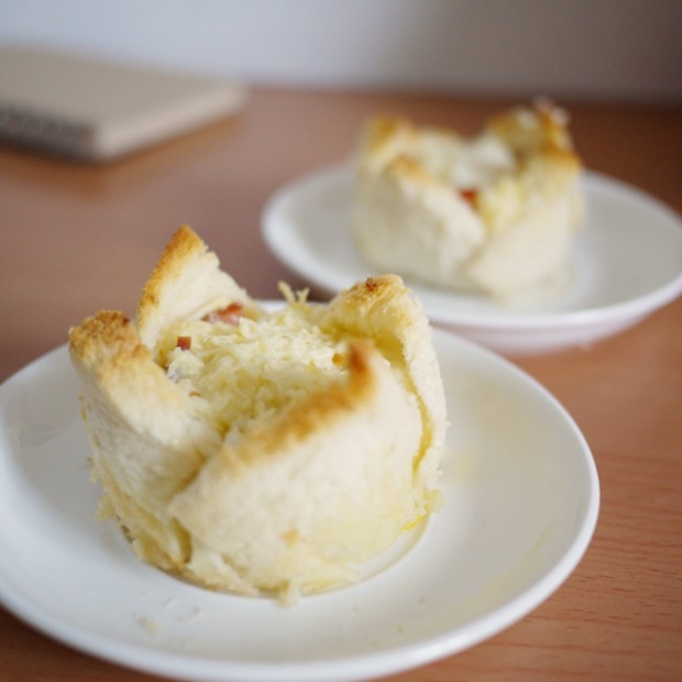 Croque Madame Muffin