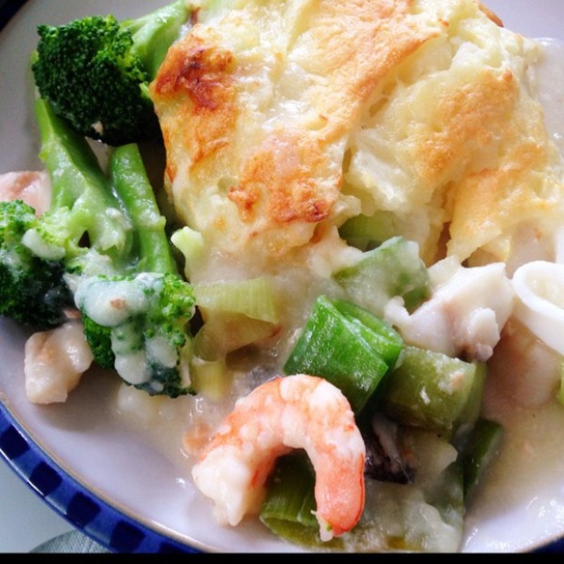 英式鱼派Fish Pie（Marco Pierre White）