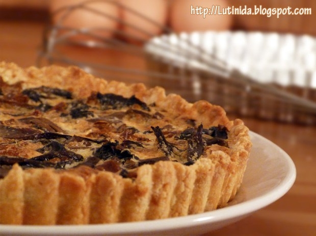 野生菌菇咸肉派