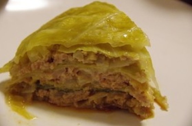 电锅卷心菜鲜肉派