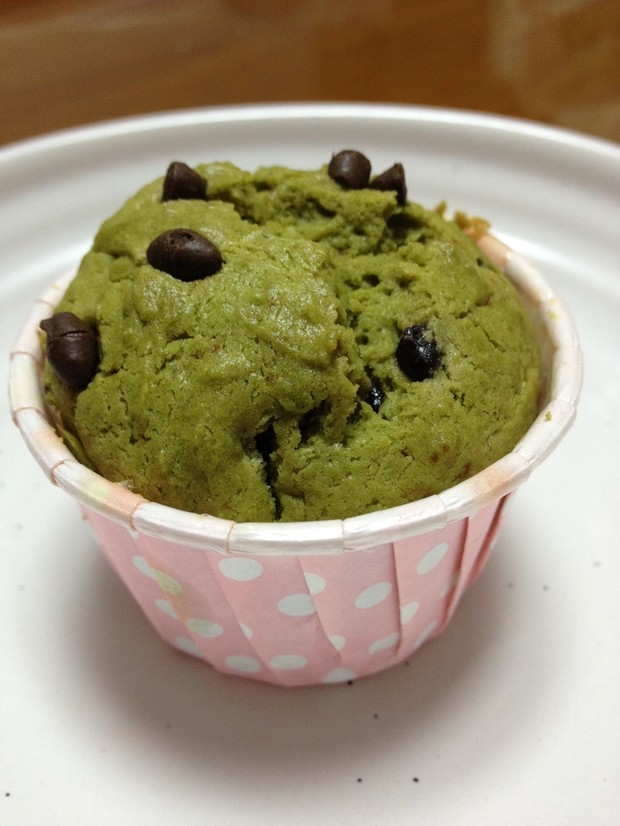 抹茶巧克力豆玛芬