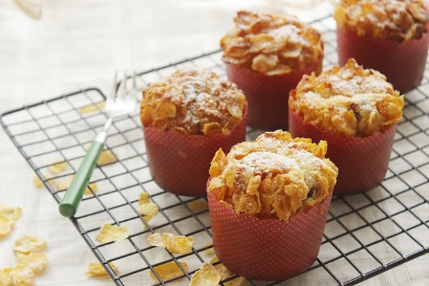 蔓越莓玉米片马芬