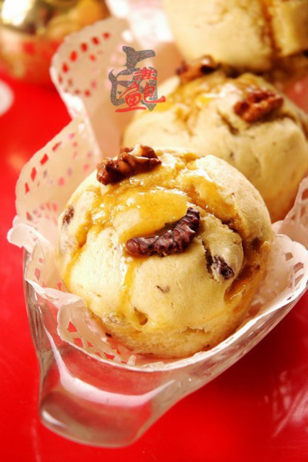 香蕉核桃葡萄干马芬