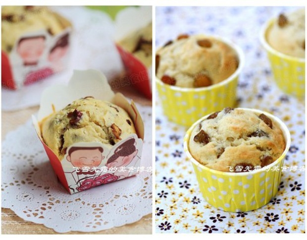 酸奶葡萄干马芬