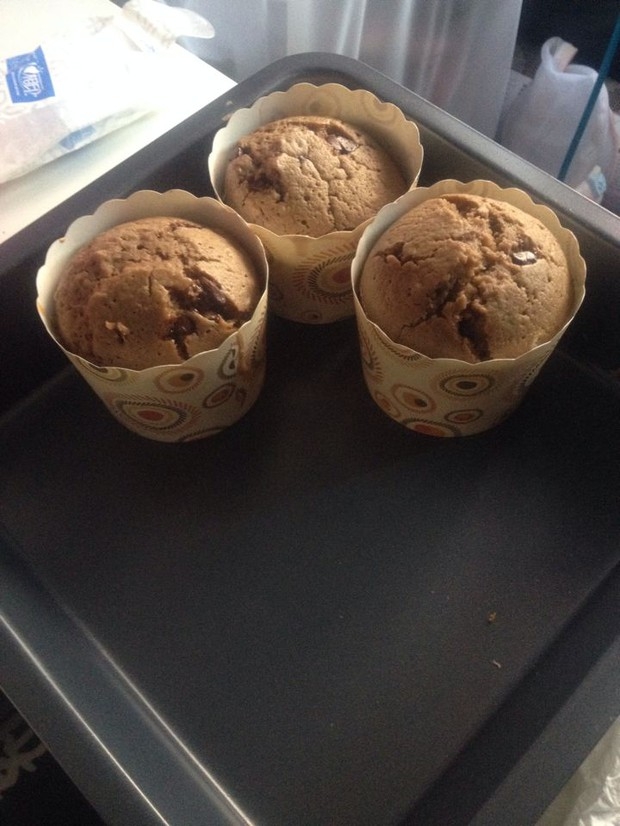 光波炉版微甜咖啡马芬Muffin