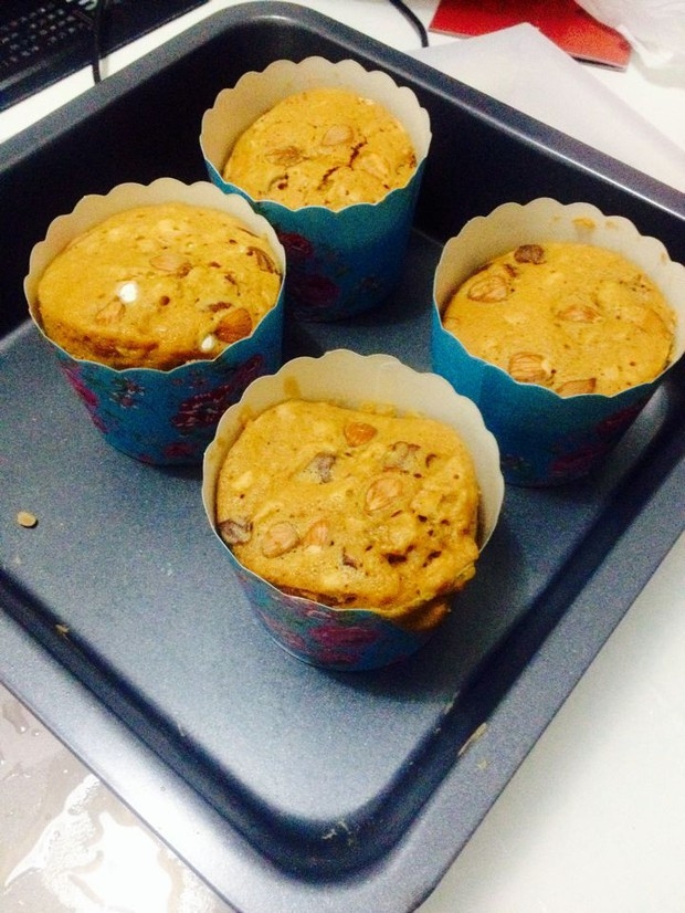 光波炉版少油红糖燕麦马芬Muffin