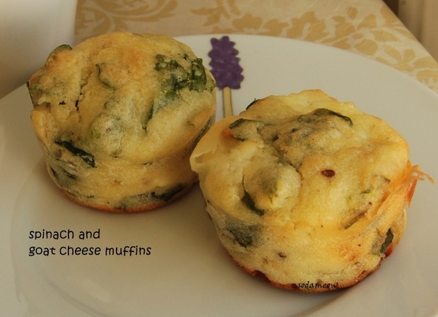 山羊奶酪菠菜玛芬