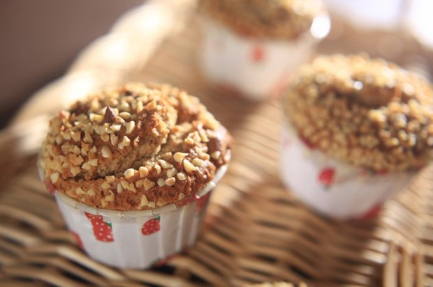 榛子杏仁马芬蛋糕