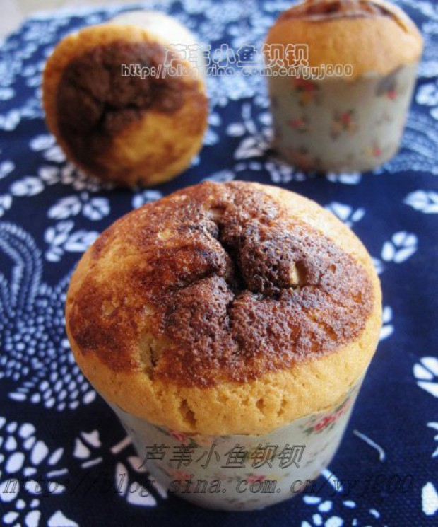 巧克力软心马芬