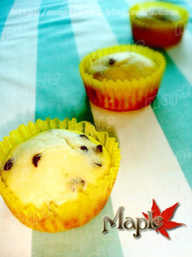 巧克力豆乳酪马芬