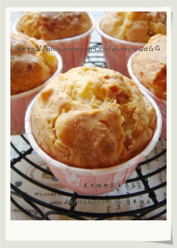 玉米培根芝士马芬