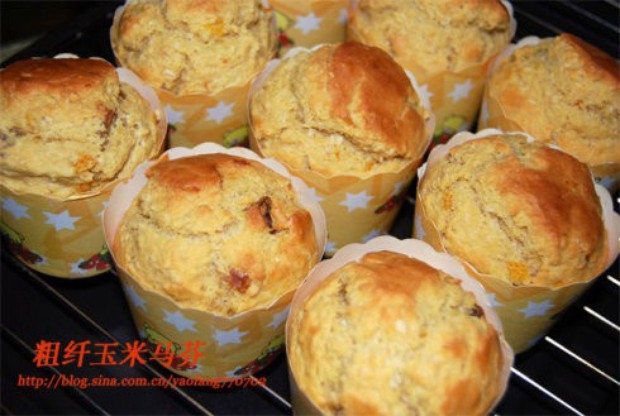 全麦玉米提子马芬