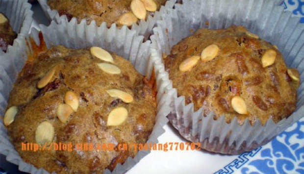 红糖香米马芬蛋糕