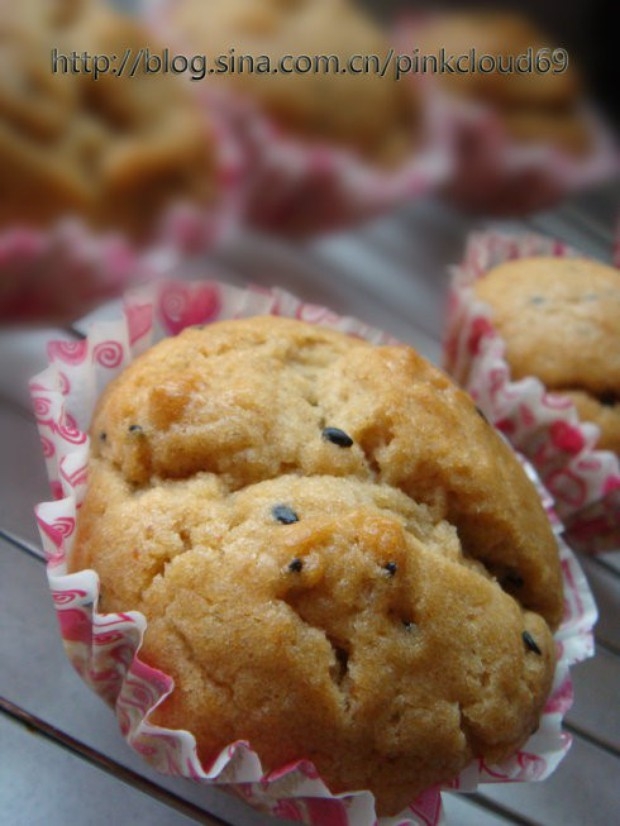 芝麻酱马芬蛋糕