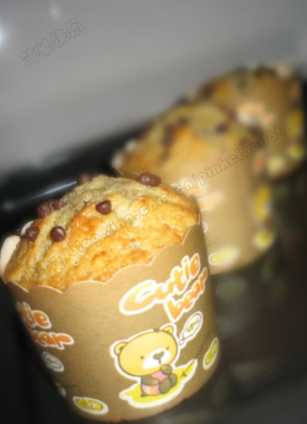 香蕉巧克力豆马芬