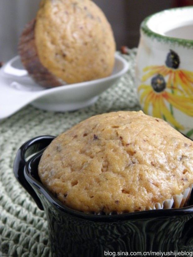 巧克力红糖芒果玛芬