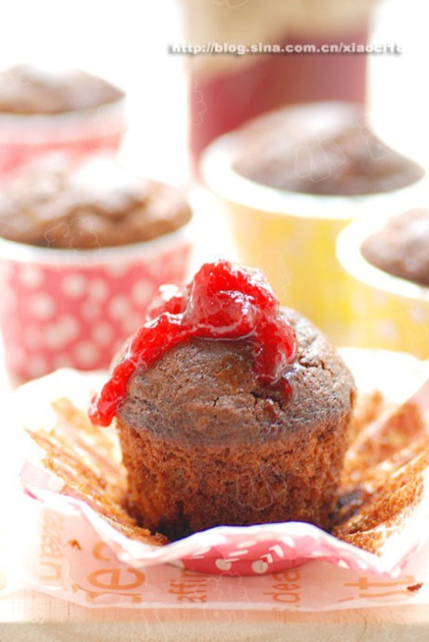 黑布朗果酱玛芬