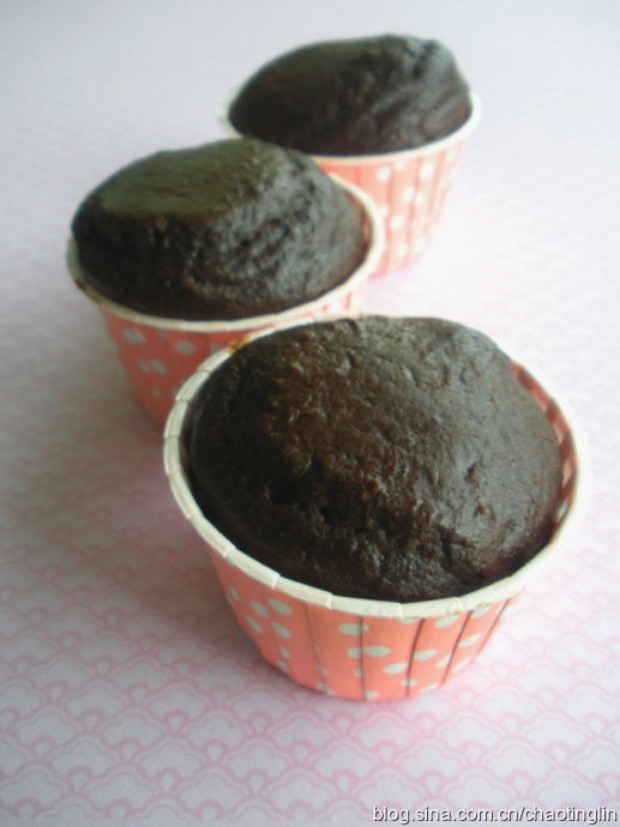 巧克力玛芬蛋糕