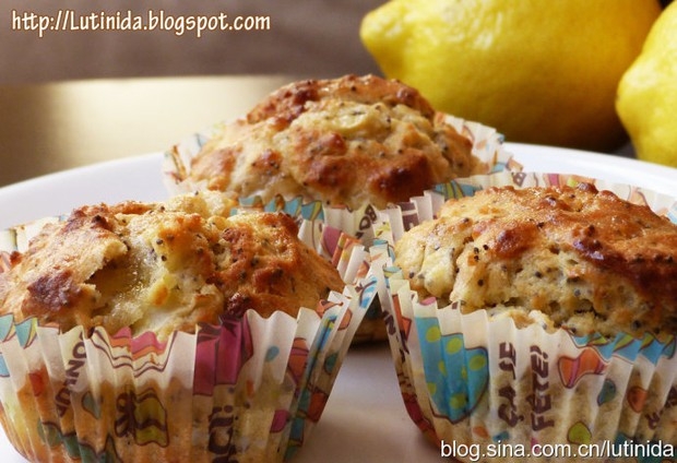 柠檬黑罂粟玛芬