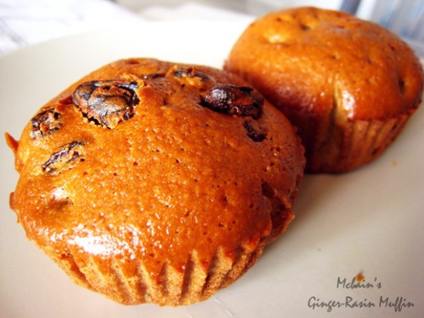 姜汁红糖葡萄干麦芬(无脂版)