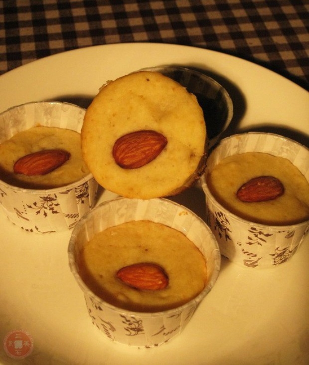 杏仁麦芬蛋糕