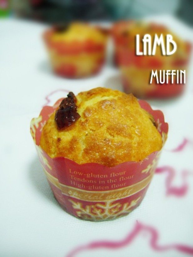 蔓越莓麦芬蛋糕