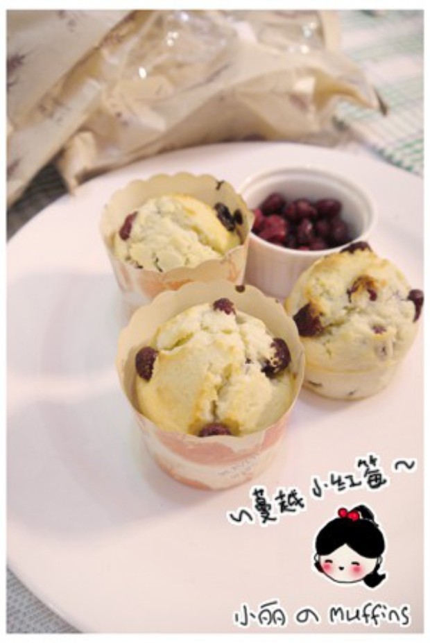 蔓越莓麦芬蛋糕