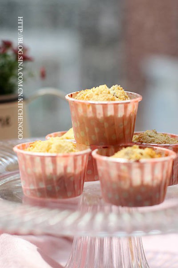 椰蓉葡萄干马芬