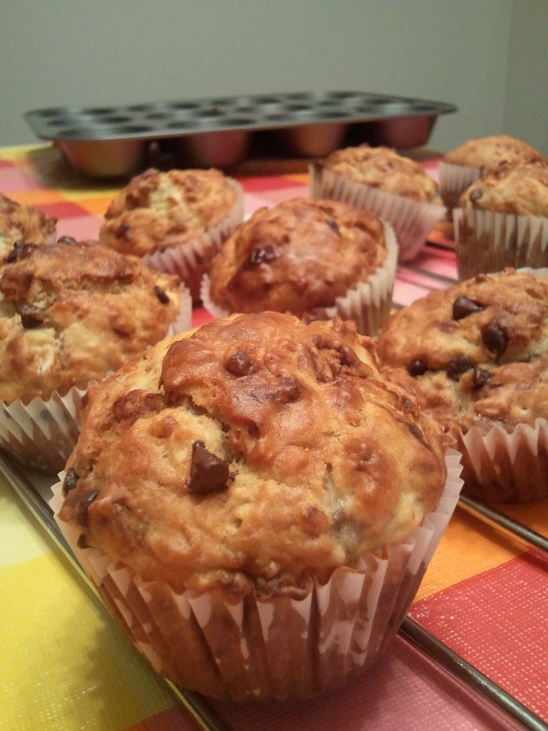 香蕉巧克力燕麦玛芬