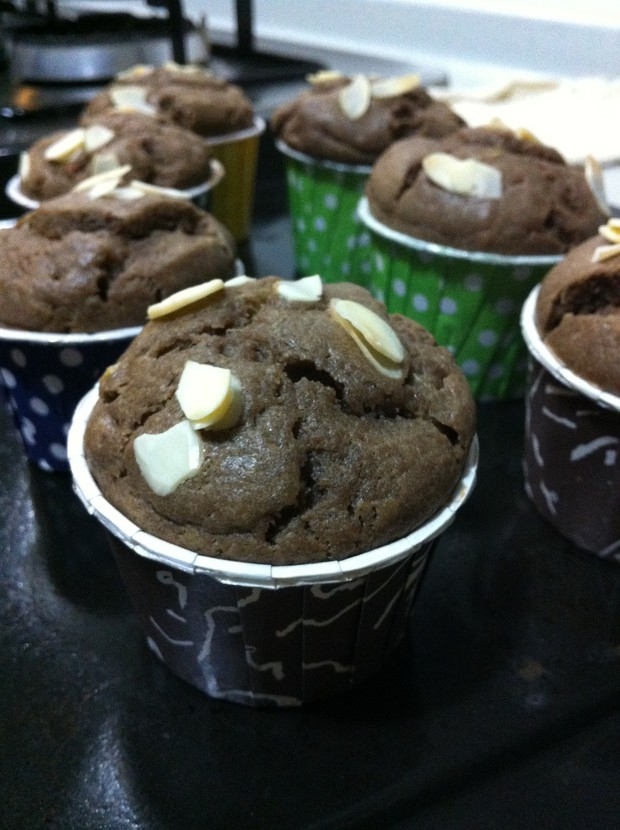 你若爱它便是香浓——巧克力榴莲麦芬