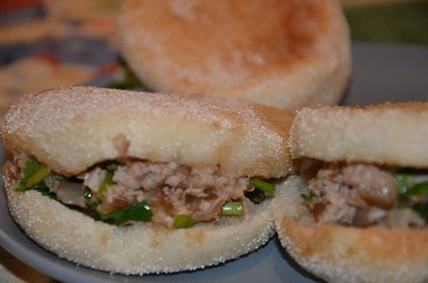 English muffin版肉夹馍