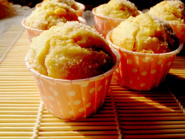 椰蓉奶酥夹心玛芬