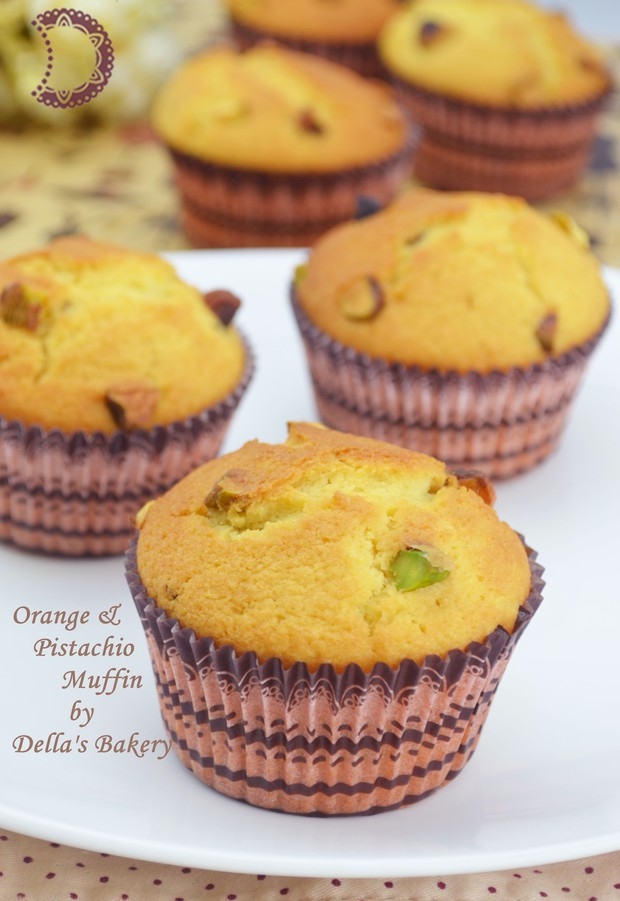 柳橙开心果麦芬