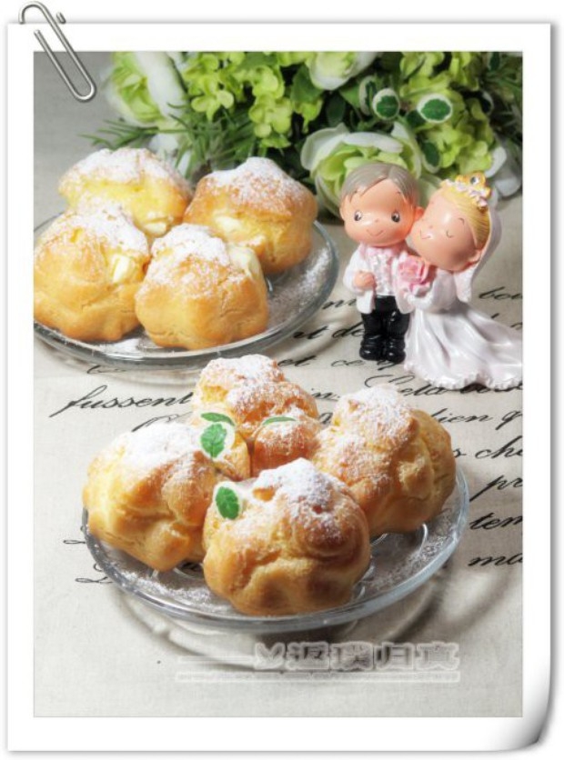 卡仕达奶油馅泡芙